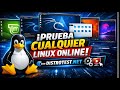 Como Emular Cualquier Distribucion de Linux Sin Instalar Nada con DistroTest.net ✅ #hack #hacker