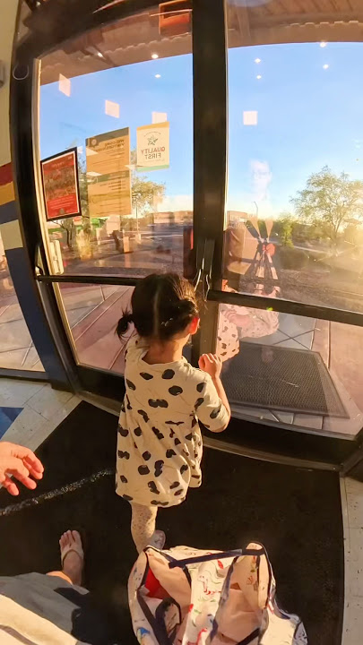 Funny! Chloe was delighted that her teacher styled her hair beautifully.