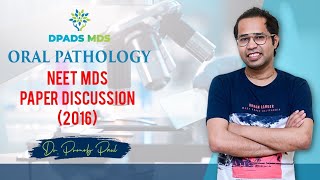 NEET MDS Paper Discussion | Oral Pathology | Dr Pronob Paul | DPADS screenshot 5