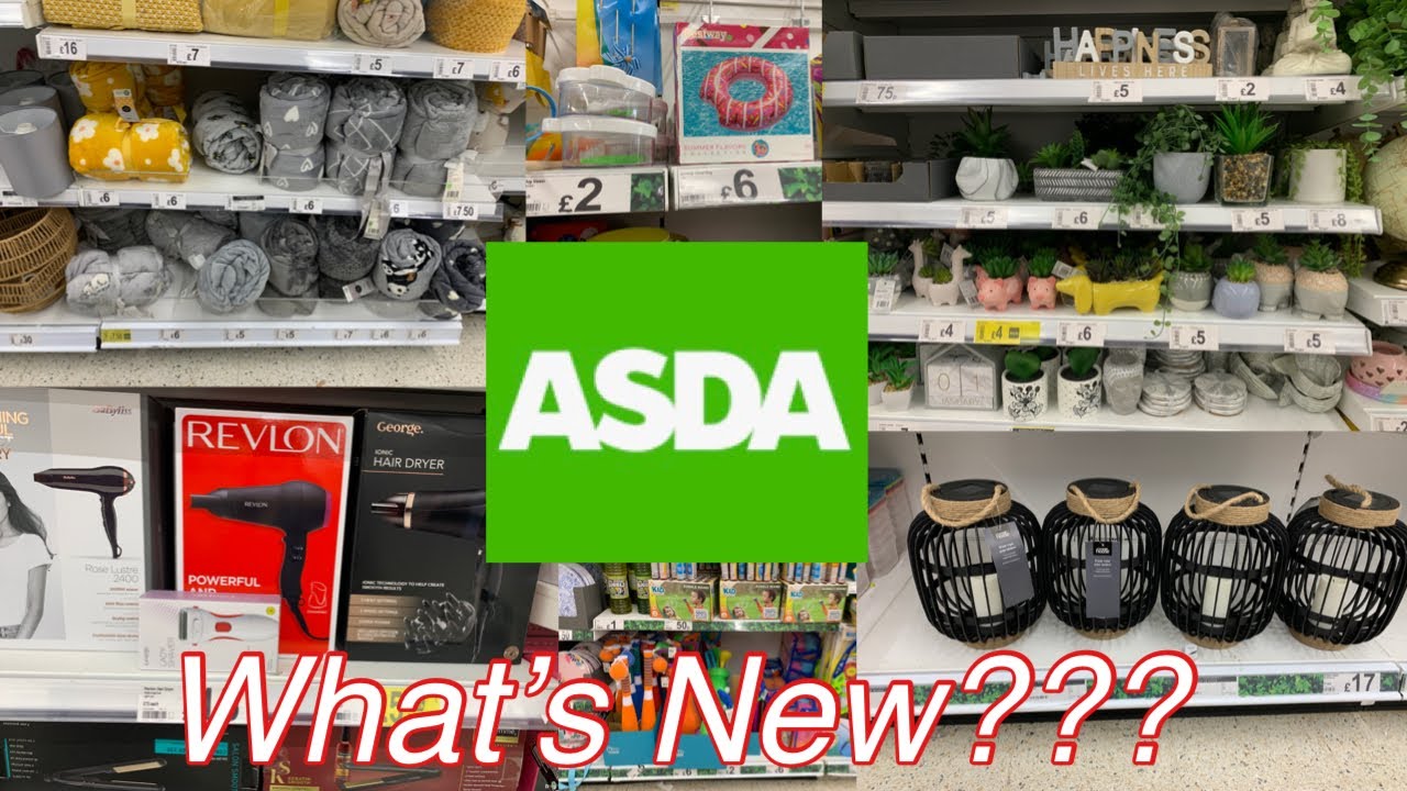 ASDA COME SHOP WITH ME BEAUTIFUL ITEMS IN ASDA YouTube