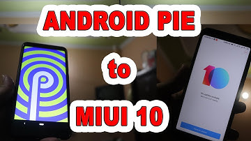 ANDROID PIE  9.0  TO MIUI 10 /8.1.0  REDMI 5  HOW TO RETURN MIUI 10