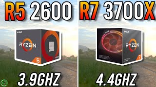 Ryzen 5 2600 Vs Ryzen 7 3700X - Tested In 2023