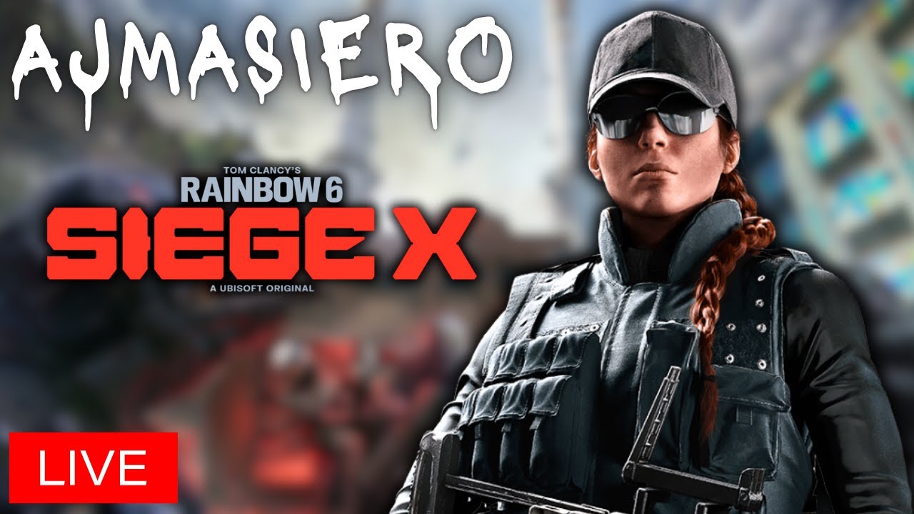 RAINBOW SIX SIEGE X LIVE! R6 First Then Minecraft Possibly!👽AJMasiero👽 ...