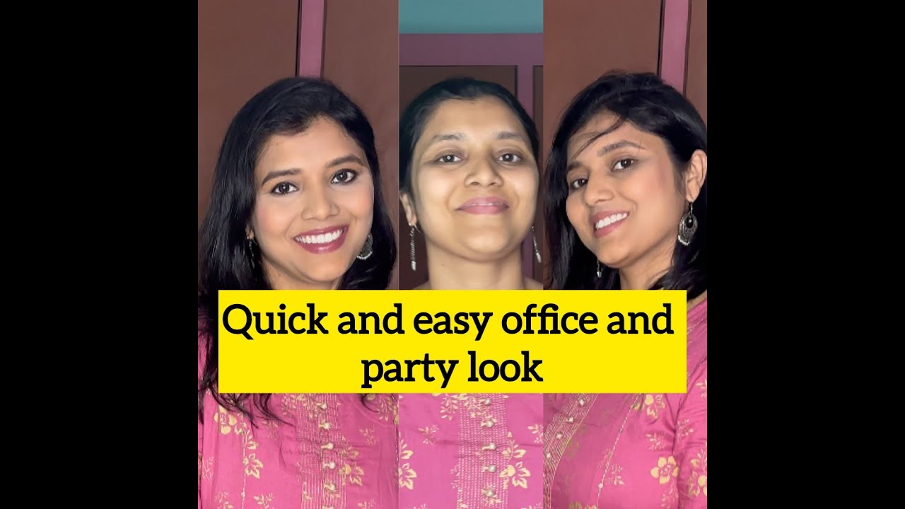 Quick and easy everyday makeup look - YouTube