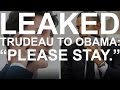 LEAKED: Phone call between Justin Trudeau and Barack Obama about Trump's win