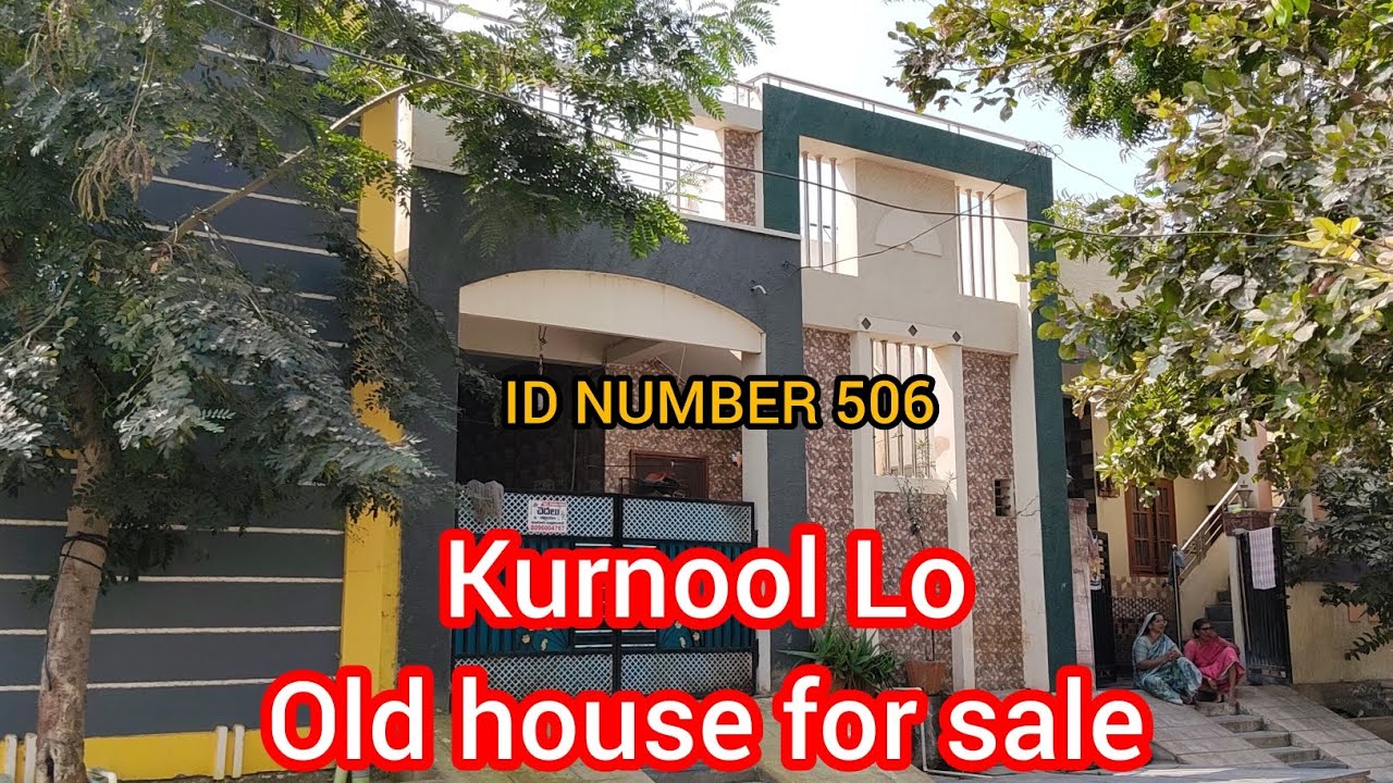 ID NUMBER 506 kurnool Lo old house for sale loan available please like share comment subscribe 