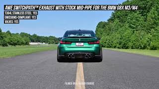 The AWE Exhaust Suite for the BMW G8X M3/M4