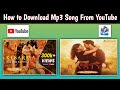 How to download mp3 songs from youtube  youtube se mp3 song kaise download kare youtube to mp3