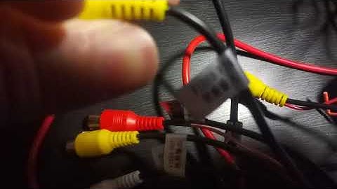 Banggood iMars 10.1 GPS, backup camera not triggering video