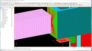 PRESYS NISA Screw forces with beam elements