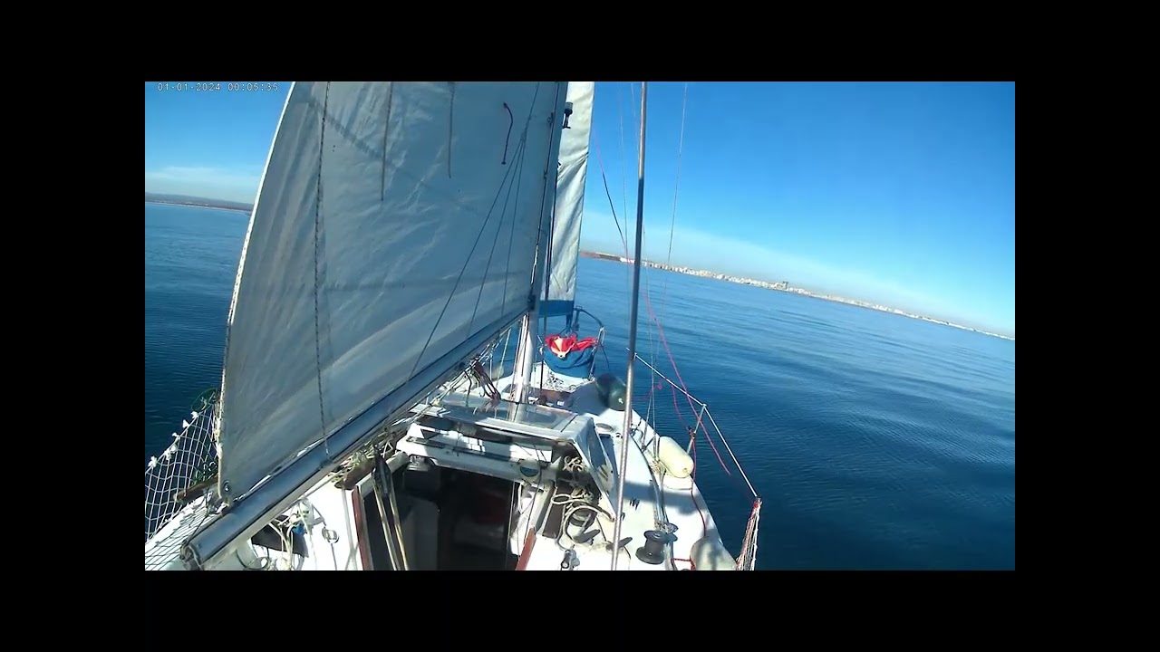 voilier double voile avant