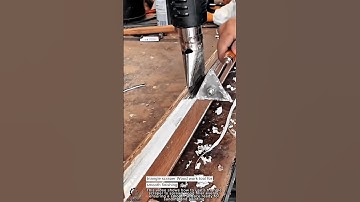 triangle scraper Wood work tool for smooth finishing putty #worktool