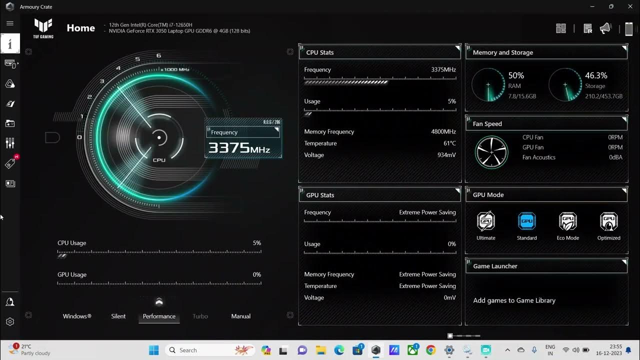 How to enable two way ai noise cancelation feature on a asus gaming