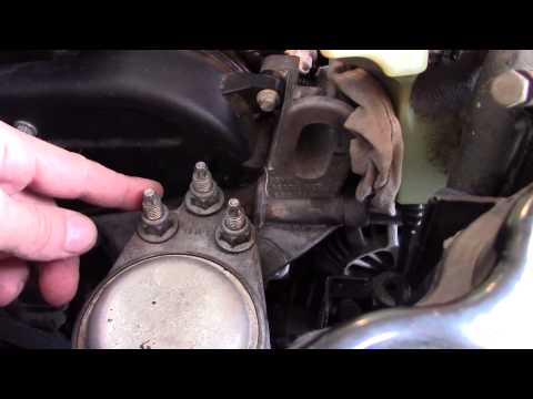 Замена опор (подушек) двигателя на Ford Fusion