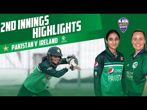 2nd Innings Highlights | Pakistan Women vs Ireland Women | 3rd ODI 2022 | PCB | MW2T