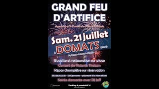 Grand Feu Dartifice De Domats (2018)