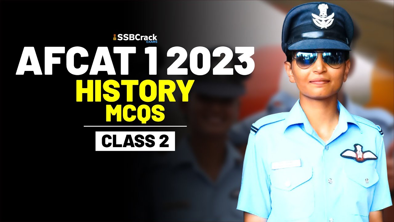 AFCAT 1 2023 - GK Important Question & Answer - History - Class 2 - YouTube