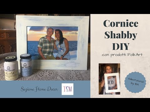 Cornice Shabby DIY con 3 prodotti!