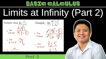 FINDING THE LIMITS AT INFINITY | PART 2 | PROF D