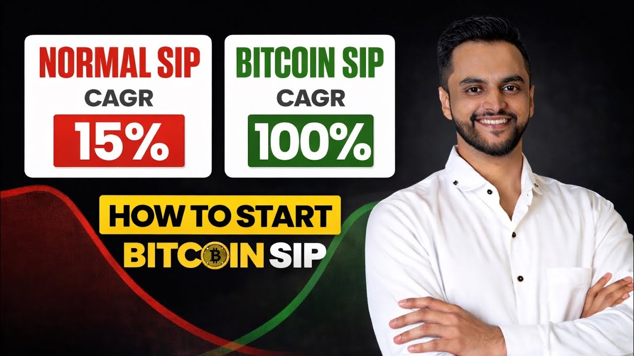 BITCOIN SIP सुरुवात फक्त ₹200 पासून । How To Start Bitcoin SIP - YouTube