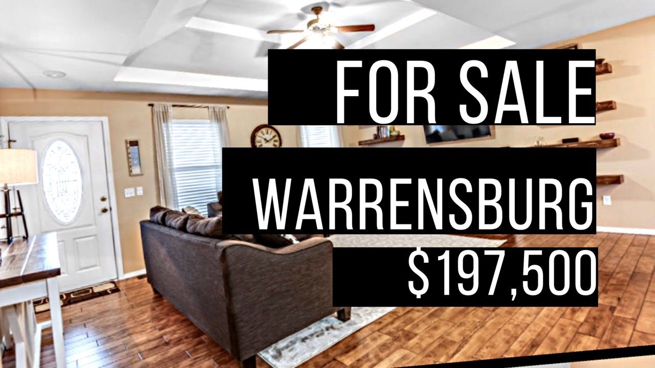 FOR SALE 575 SE 115th Rd, Warrensburg, MO 64093 5 MIN FROM WHITEMAN