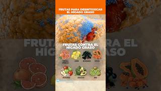 Las MEJORES 7 FRUTAS para ¡DESINTOXICAR el HÍGADO GRASO! Respaldo científico