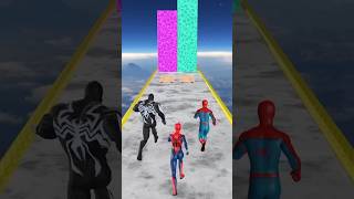 Hulk vs Spider Man vs venom funny Animation short video 🤣#youtubeshorts #animation #hulk #shortsfeed