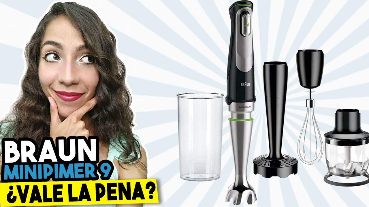 DESCUBRE la Batidora de Mano Braun Minipimer 9 ▶Análisis, Ventajas y Desventajas◀