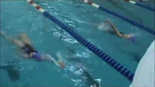 Ha Swimming, 2012 Pvc Meet Jorgia Rainford And Sarah Palmer Swim The 100 Backstroke