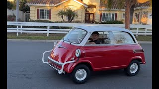 1957 Isetta 600 Rocking and Rolling; faster than its 300 cousin!