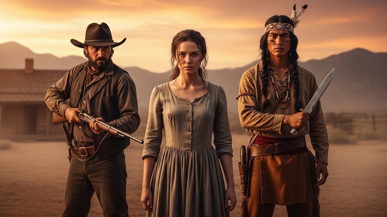 Il marito l'ha condannata a morte… finché un apache è apparso per liberarla per sempre.