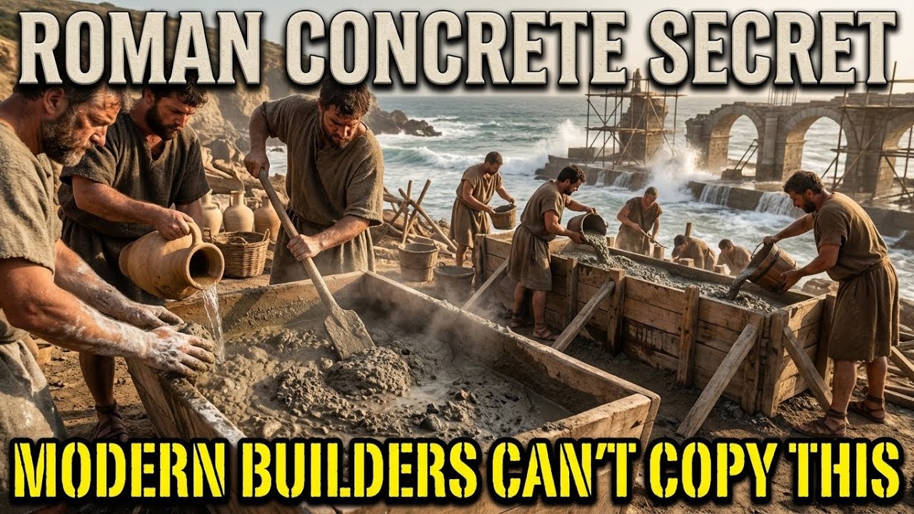 The Ancient Roman Concrete Secret Modern Builders Still Can't Replicate