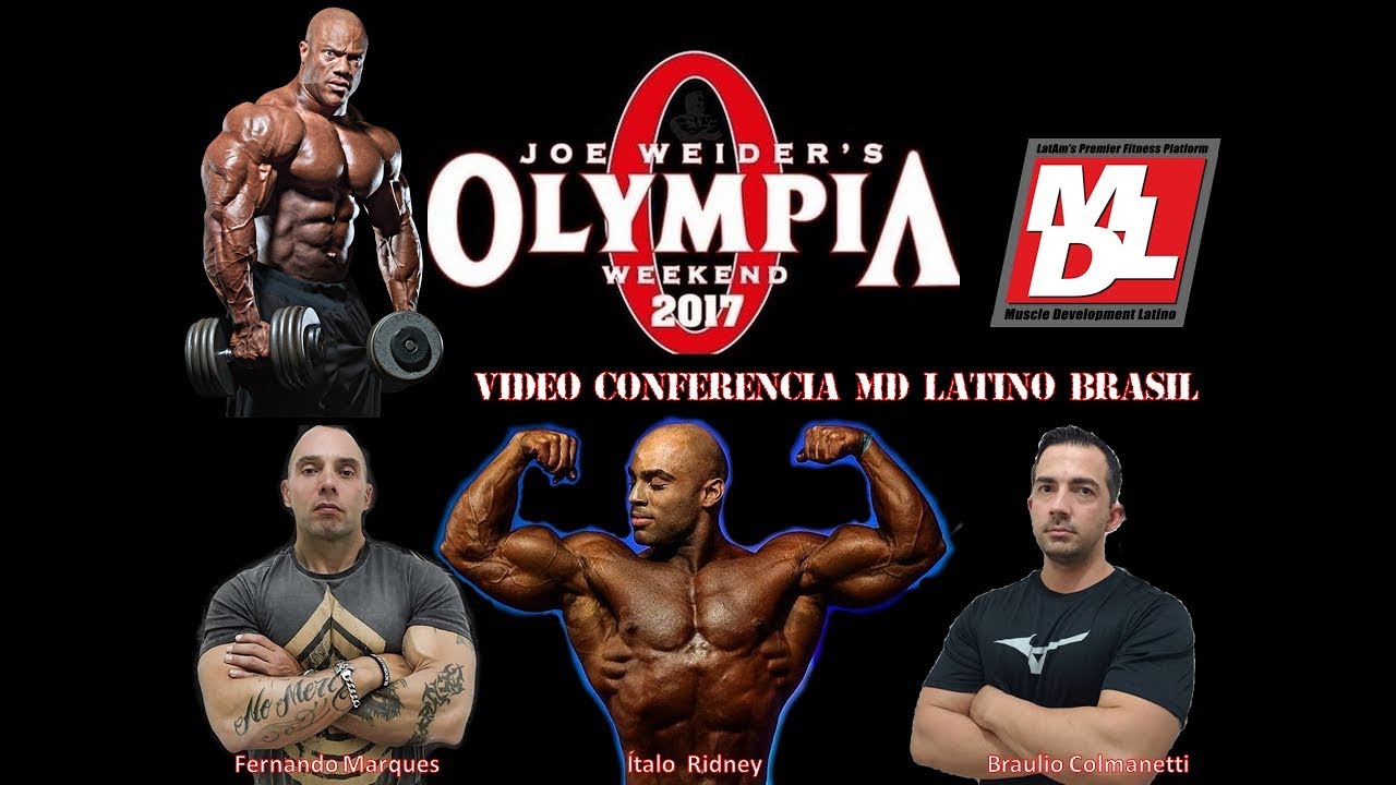 MR. Olympia 2017 - Vídeo Conferencia MD Latino - YouTube