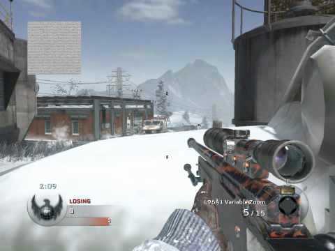 xXkennygangXx -black ops-sniper+python kills.