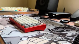 mekibo x bisoromi RS60 Cherry Vintage Black Typing Sounds