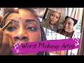 I WENT TO THE WORST REVIEWED MAKEUP ARTIST IN LAGOS, NIGERIA