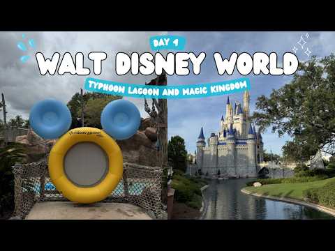 WALT DISNEY WORLD🏰🐭🇺🇸 DAY 4 | Typhoon Lagoon followed by an evening at Magic Kingdom!✨