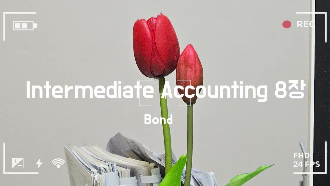 𝓢𝓽𝓾𝓭𝔂 | AICPA 중급회계 8장 Bond 미국회계사 공부| Juggling work & USCPA study Inter accounting Ch.8