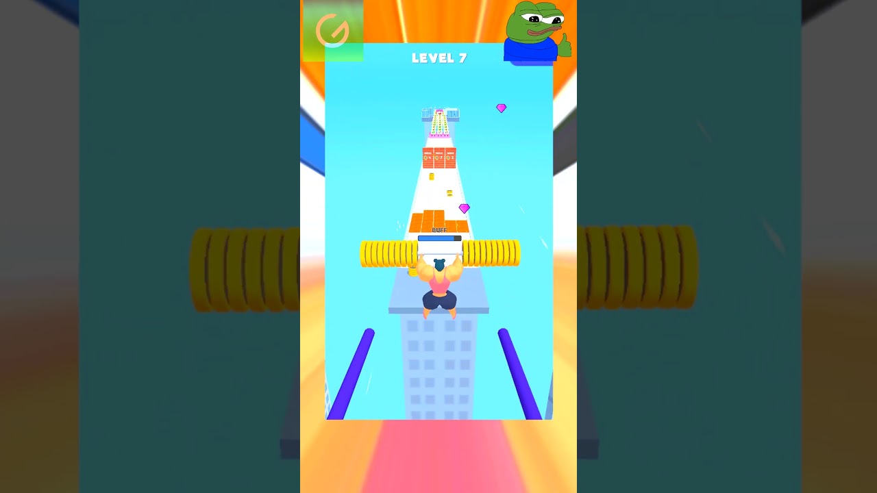 Weight Runner 3D 7 Level - Best Gameplay Walkthrough Android, iOS Games 