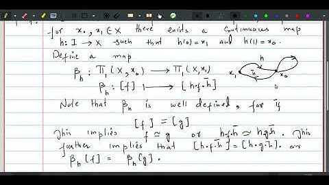 Lec 12.  Path connected spaces
