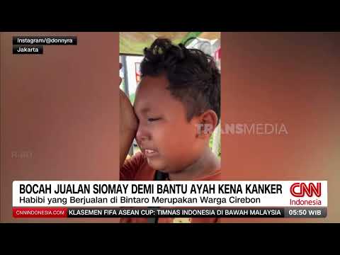 MORNING EDITORIAL 260926 NEWS Boy Sells Siomay to Help His Father with Cancer