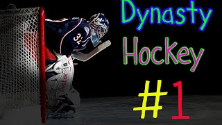 Dynasty Hockey #1- Getting Started! (Commentary)