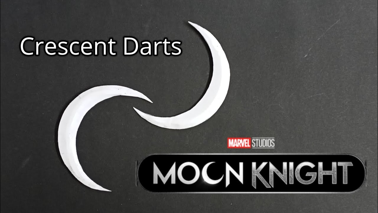 Crescent Darts | Moon Knight | DIY