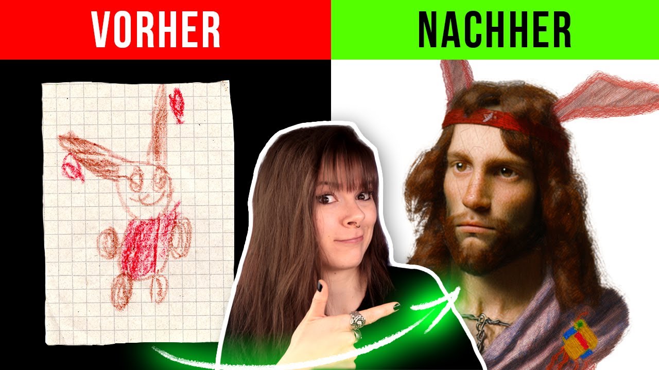 Diese KI vervollständigt meine ✨KuNsTwErKe✨| "Künstlerin" Vs AI