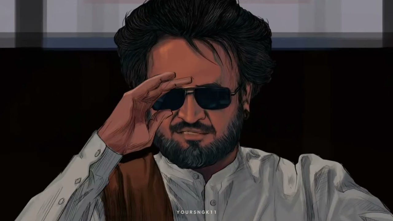 Coolie Rajinikanth Title Card | 4K | Yours NGK11 | 