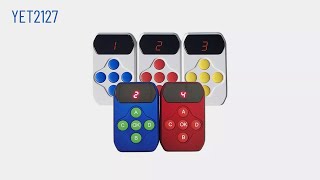 Multi Frequency RF Remote Key with USB YET2127