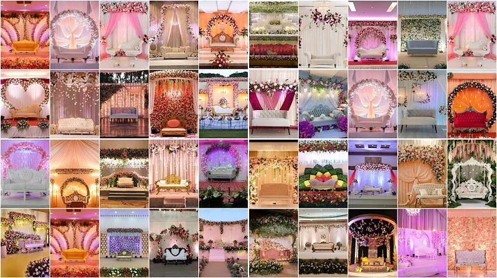 70+Best Wedding Stage Decoration Ideas | Simple Wedding Stage Decoration Ideas|reception stagephotos