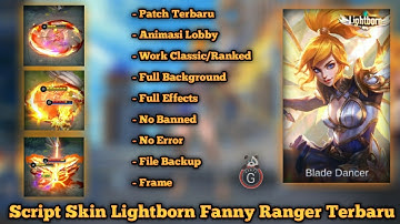 Script Skin Lightborn Fanny Ranger Full Background By Hanya G