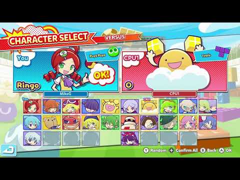 Puyo Puyo Tetris 2 screenshot 2: Moment to moment