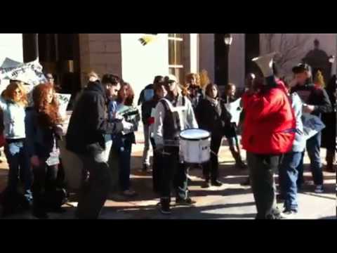 New Havenites protest teacher layoffs — March 29, 2011